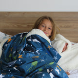 Cobija Orcas Niños
